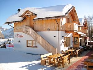 I Tabla-Hütte (Rifugio i Tablà)