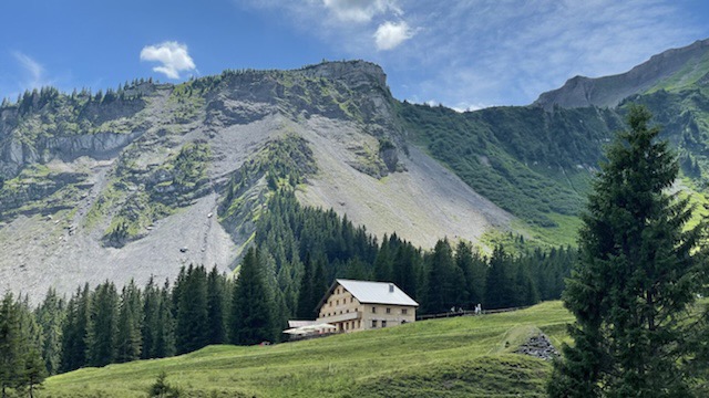 Alpenwanderung von Damüls nach Au