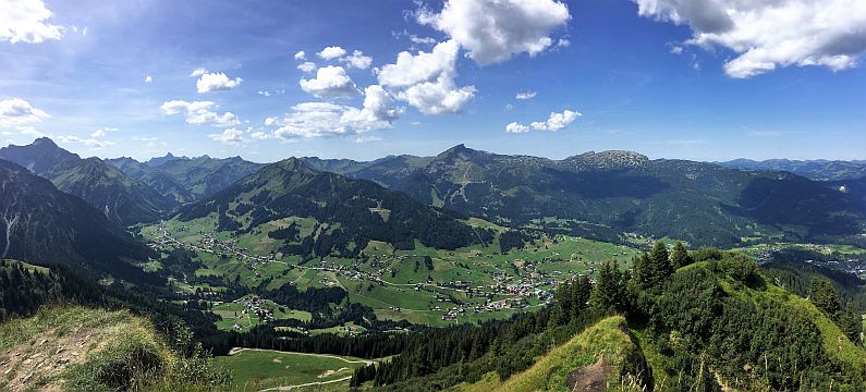 Mittelberg – Kuhgehrenalpe – Kanzelwand