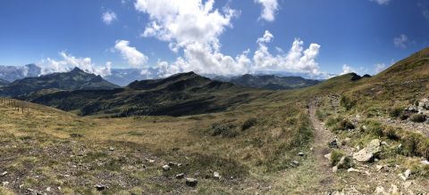 Von Damüls zum Sünser Joch und zurück