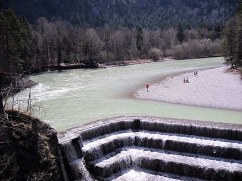 Lechfall mit Klamm – Geopark Allgäu