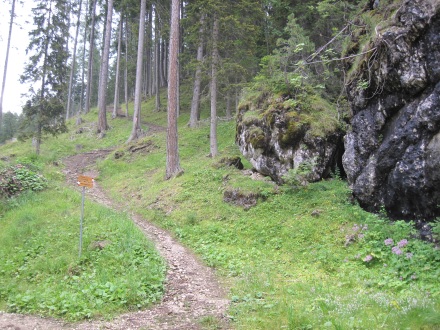 Von Kolfuschg über den Crep de Sela zum Crëp de Munt