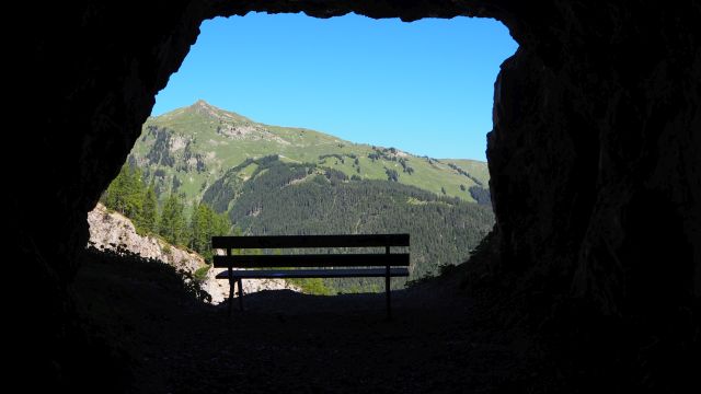 Tunnelweg zur Sulzlalm