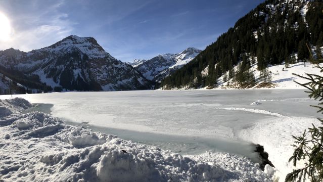 Vilsalpsee und zurück – ein Wintermärchen